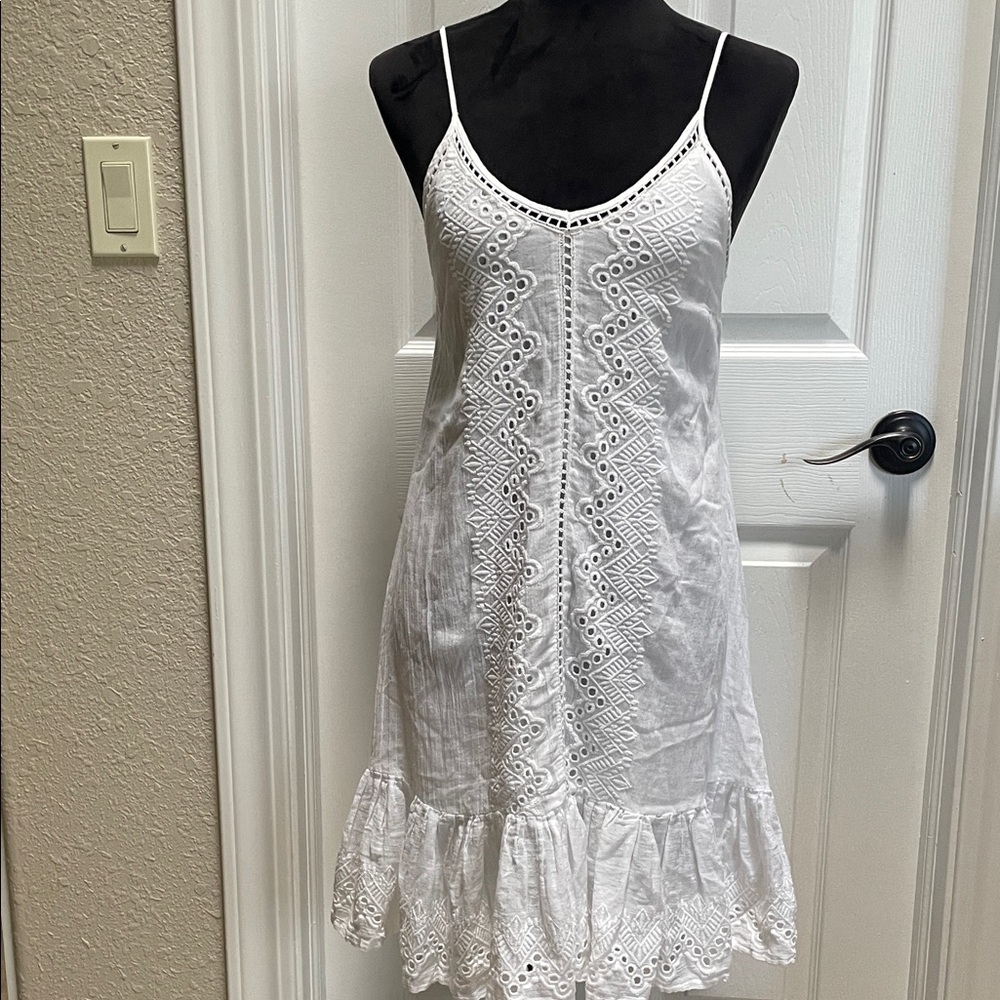 House of Harlow 1960 White Lace Dress Size Small